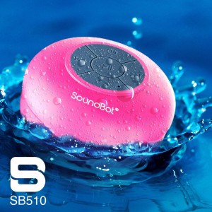 SoundBot SB510 HD Portable Water Resistant Bluetooth 3.0 Speaker with Built-in Mic