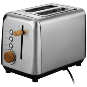 Boden Stark Anson Collection 2 Slice Stainless Steel Toaster