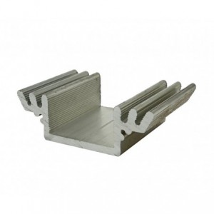 HEATSINK U-SHAPE MILL-FINISH 50mm - DEBULK PR029-50