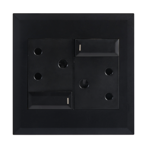 Modular Bk 2X16A Socket With Switches 4 X 4