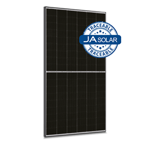 465W N-type Double Glass Monofacial LR Traceable Low Carbon 54 Cell Black Frame MC4