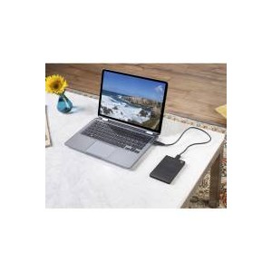 Seagate STKY1000400 One Touch 1TB 2.5'' USB 3.0 External HDD - Black Includes Seagate Rescue data recovery service 3 Year W
