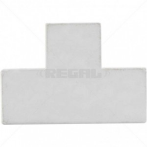 PVC - 16 x 25 Flat Tee - White