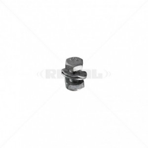 Nemtek Fence Accessories Line Clamps - 8mm Bolt/Wave Washer Galv.