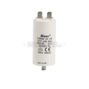 Gemini Capacitor 10/12uF 400VAC AC