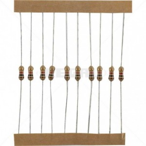 Resistor - 1K 1/4W 5% (Pack of 10)