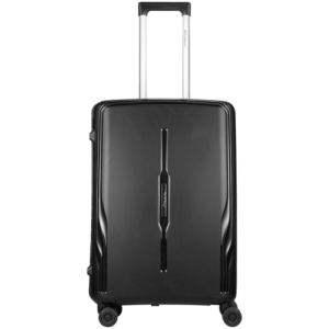 Travelwize Clipper PP 65cm 4-Wheel Spinner Luggage Black