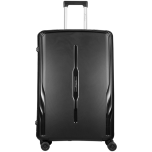 Travelwize Clipper PP 75cm 4-Wheel Spinner Luggage Black