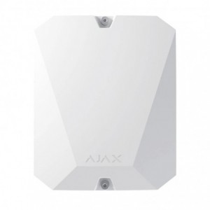 Ajax MultiTransmitter Jeweller - 18-Zone Wired-to-Wireless Transmitter (White)