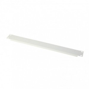 1U Cabinet Blanking Plate (White)