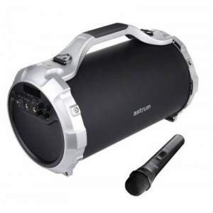 Astrum A12540-B Wireless Barrel Speaker 2.0 channel with Sub Black