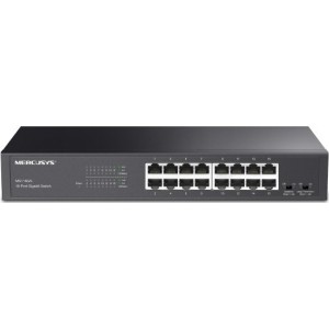 Mercusys 16 Port Gbit Desk Rackmount Swt