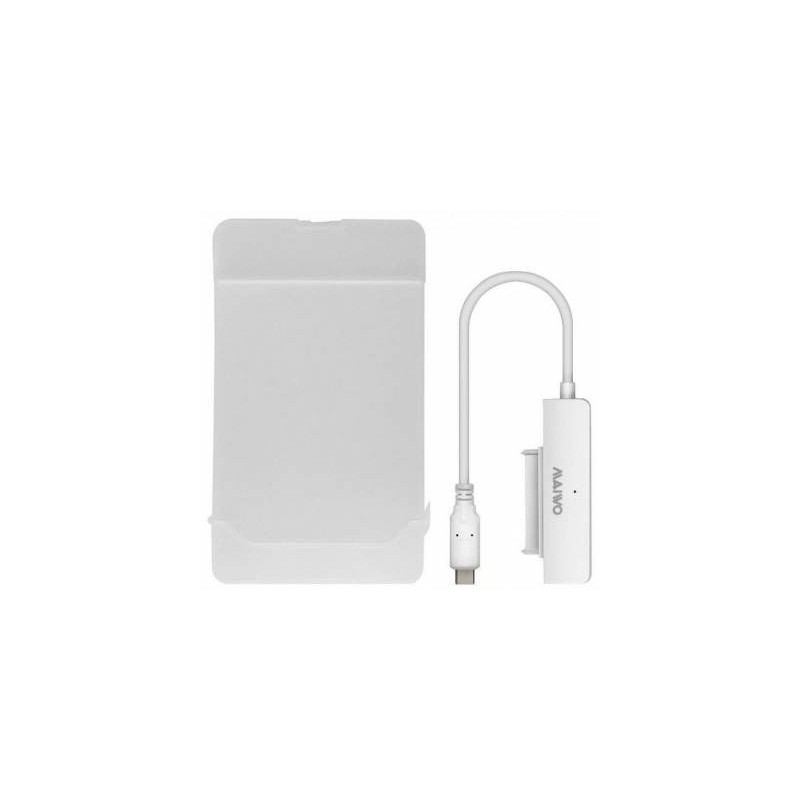 Maiwo K104 Tool-Free USB 3.0 SATA3(6Gb/s) Hard Disk Enclosures for 2.5" HDD/ SSD