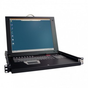 Rextron HUSH-116DC 16-Port 17-Inch KVM Console Drawer
