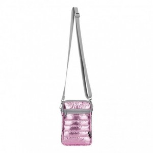 Quest Puffer Cross Body Bag Pink