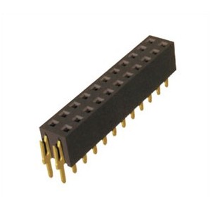2mm 40W HOUSED SOCKET DIL PCB 2252-2X20G