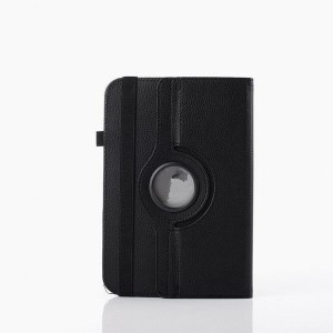 Tuff-Luv UNI-View Rotating Case for 7" Tablet - Universal - Fits any 7" Tablet - Black