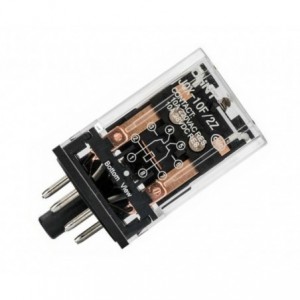PLUG-IN Relay Dpdt 10A 12VDC Round 8PIN JQX-10F2Z DC12V