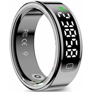 Volkano Ring Series Ring Pro Smart Ring with Charging Case – 18.2mm
