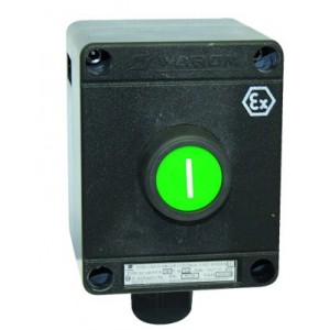 Control Station Ex. Proof Start Button Green