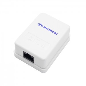 Cat6 Single Surface Mount Wall Box