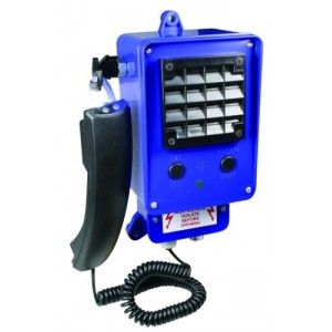 TELEPHONE/PAGER C/W HANDSET ABS 310x140x120 WEATHERPROOF
