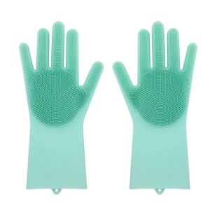 MultiPurpose Scrubbing Gloves - Mint