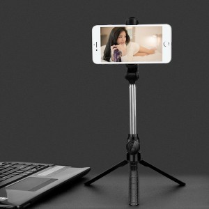 Portable Cellphone Tripod Stand Selfie Stick with 360 degree rotation