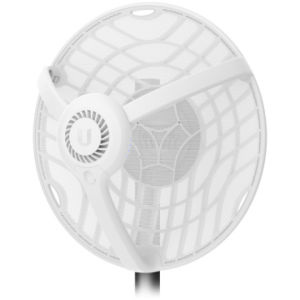 Ubiquiti AF60 LR is a 60GHz radio designed for high-throughput connectivity over an extended range. The airFiber 60 LR features the integrated high-gain dish antenna for high speed- long-range perform