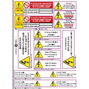 Hazard Label (Pack of 10)