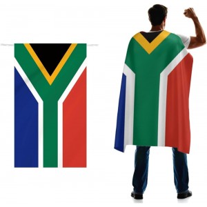South Africa Flag Cape 91cm x 152cm | Wear your pride. Stand out in your true colours.
