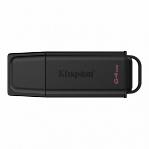 Kingston 64GB Portable USB 3.2 Gen 1 DataTraveler Exodia Black