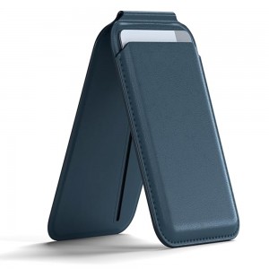 Magnetic MagSafe Wallet Stand with Adjustable Kickstand &amp; Card Holder Compatible with  iPhone