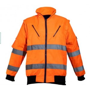 Vulcan Jacket Bunny Ref Tape H/V Org Sml