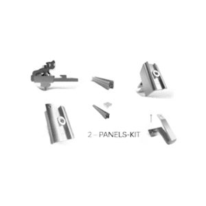 Schletter Eco Pro Tile roof 2 panels long rail mounting Kit