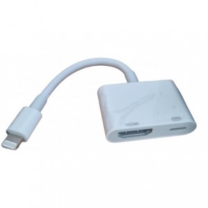 iOS Lightning to Female HDMI and iOS Adapter