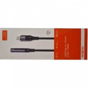 Moxom blacX-AX813 IOS to Female Aux Cable - 1m