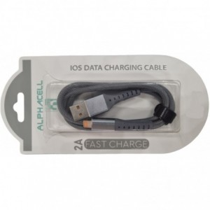 Alphacell IOS 2A Charging and Data Cable