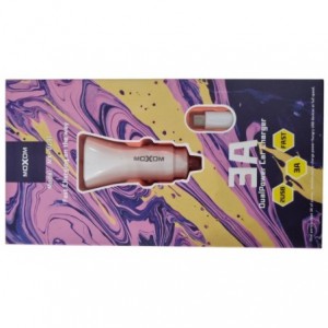 Moxom VC31 3A Car Charger (Micro &amp; i6/i7/i8)