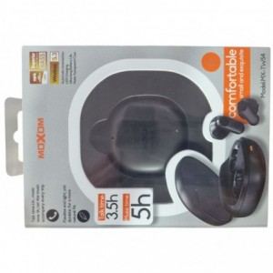 Earbuds TW54 wireless Moxom black TWS