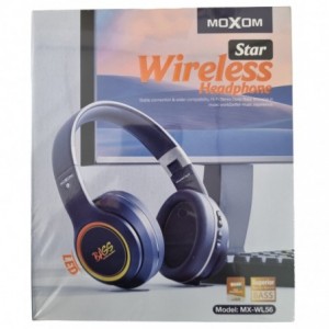 Moxom Blue MX-WL56 Star Wireless Headphones