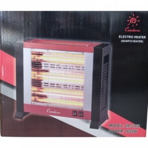 Condere ZR-2102 1600W Quartz Electric Heater