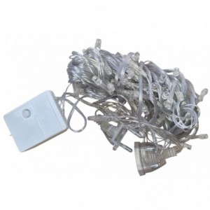 LED Christmas lights 10m plug in with mode button
