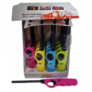Long Gas Refillable DOT Lighter - 1 Piece