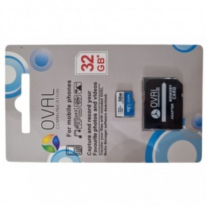 Micro SD Oval 32GB TF32G Memory Card
