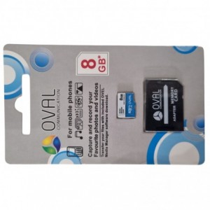 Micro SD Oval 8GB - TF8G