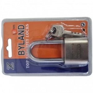 Padlock 40mm with 4 Keys Heavy Duty Long Steel