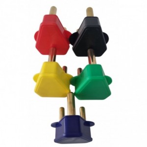 Plug Top 16A 5-Piece Various Colours