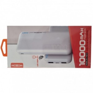 Powerbank Moxom 10-000mAh MX-PB119 White