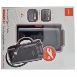 Moxom 10-000mAh MX-PB166 Powerbank - Black